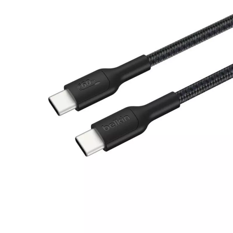 Belkin USB-C/USB-C Gaming Cable 2m gefl. Switch 2 ENA008hq2MBK (ENA008HQ2MBK)