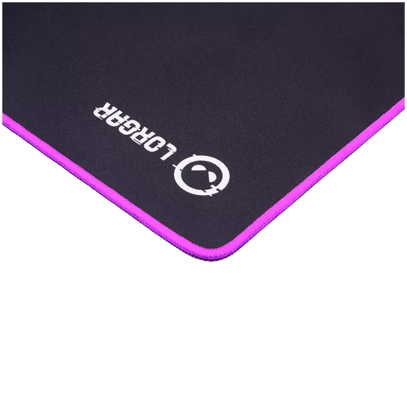 Lorgar Main 319, Gaming mouse pad, High-speed surface, Purple anti-slip rubber base, size: 900mm x 360mm x 3mm, weight 0.6kg