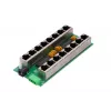 PoE Injector Extralink Gigabit 8 Port 1000Mb/s RJ45 Mode B