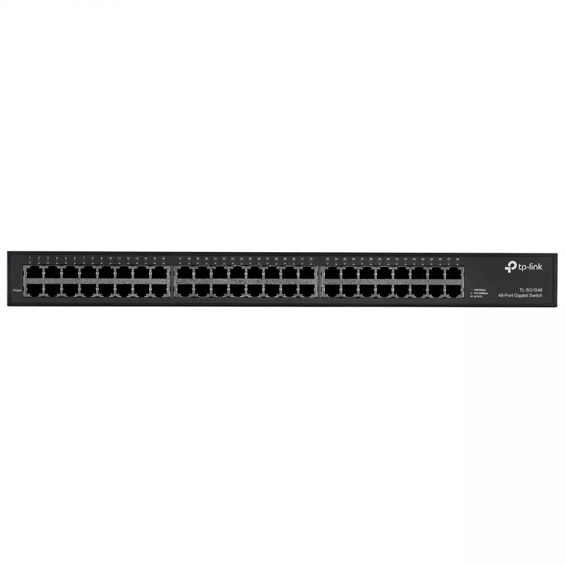 TP-Link TL-SG1048 Unmanaged Gigabit Ethernet (10/100/1000) 1U Black