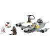 LEGO Star Wars set 75410 N-1 Starfighter model with 92 pieces, minifigures Mando and Grogu