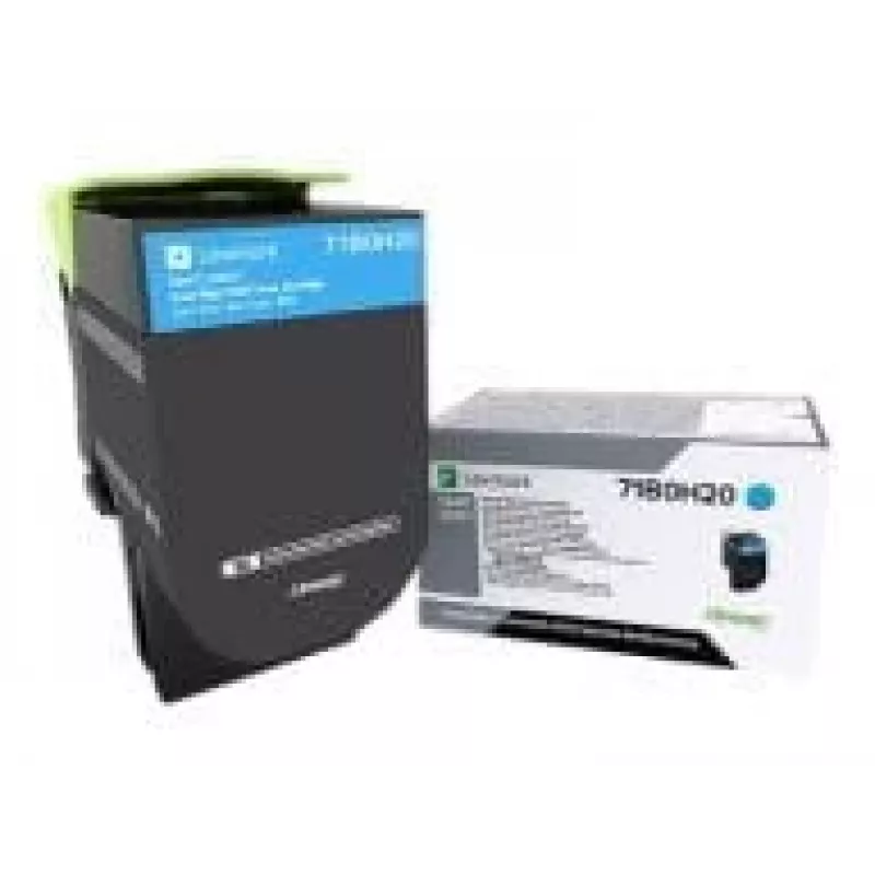 Toner Lexmark TONER REGULAR OPEN CYAN CRTG F. CS/CX4/517 3500 PGS Color