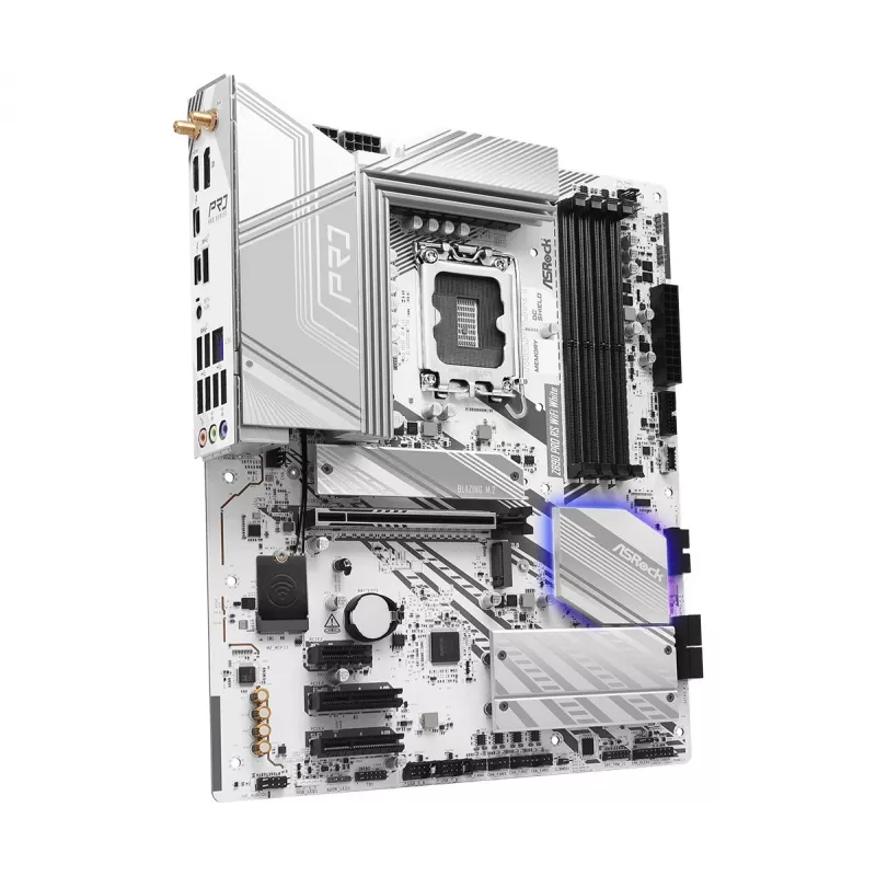 Motherboard ASRock Z890 Pro RS WiFi White Intel Z890 LGA 1851 ATX