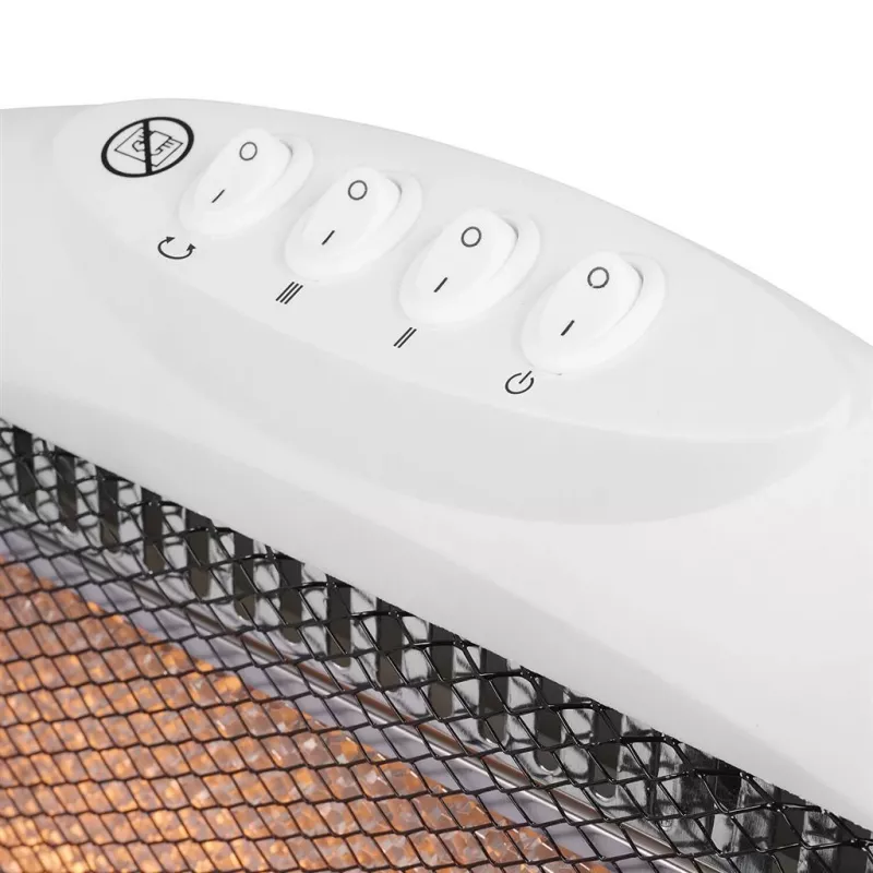 Tristar Heater | KA-5129 | Radiant heater | 1200 W | Suitable for rooms up to 38 m³ | Suitable for rooms up to 15 m² | Grey | IP00