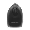 Handheld barcode reader QOLTEC 50866 — 1D laser scanner, USB wired, 600 mm range, black, 161.5×88×77 mm