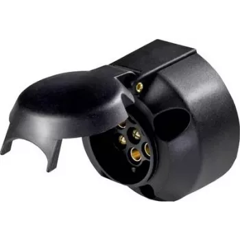 Trailer Socket 7‑Pole AS Schwabe 61473 — 7‑pin trailer connector for towing electrics