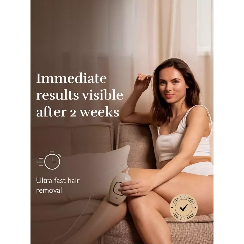 Epilator Silk'n IPL Infinity Fast Epilator 600k flashes, skin tone sensor, beige