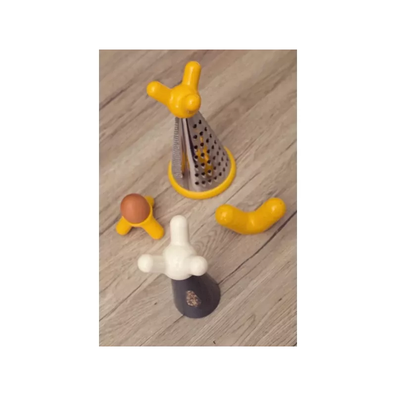 Box grater ViceVersa 46321 Stainless steel Yellow
