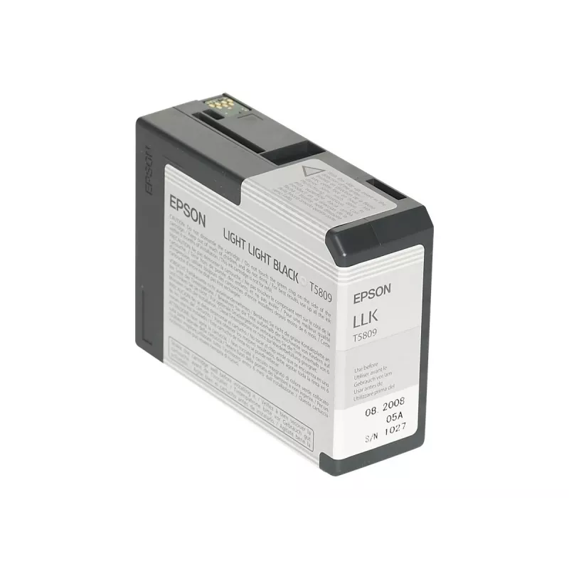 Epson Singlepack Light Light Black T580900, Light light black, Pigment-based ink, 80 ml, 1 pc(s)