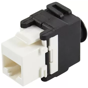 Keystone module LOGON LKS310, flat white, RJ-45 connector