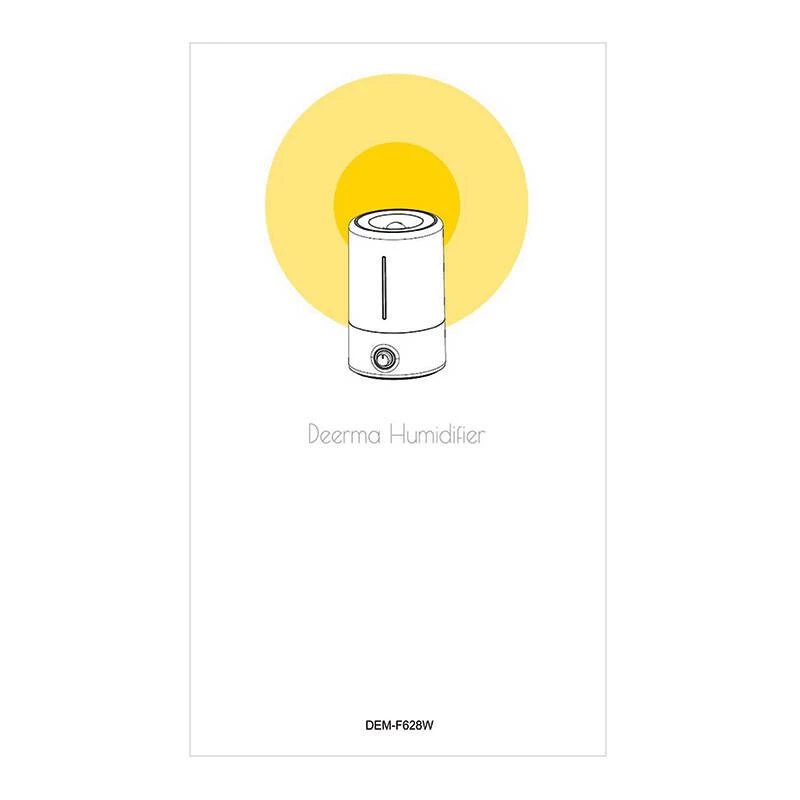 Humidifier Deerma F628W Ultrasonic 5 L White 25 W