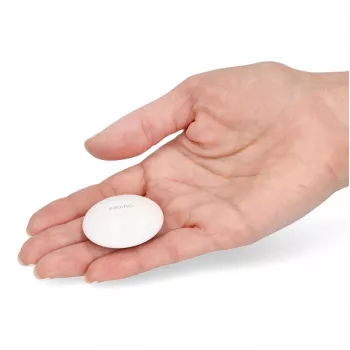 Temperature sensor Fibaro FGBRS-001 freestanding wireless — indoor, 2400 MHz, CR2032, accuracy ±0.5°C