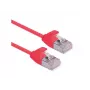 ROLINE DataCenter - Patch-Cable - RJ-45 (M) to RJ-45 (M) - 5 m - U/FTP - CAT 6a - Halogen-Free, Moulded, Snagless, Stranded - Red, Pantone 199C (21.15.3317)