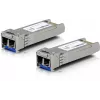 SFP+ fiber transceiver Ubiquiti UACC-OM-SM-10G-D-2 10 Gbps 1310 nm LC single-mode 10 km (2-pack)