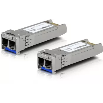 SFP+ fiber transceiver Ubiquiti UACC-OM-SM-10G-D-2 10 Gbps 1310 nm LC single-mode 10 km (2-pack)