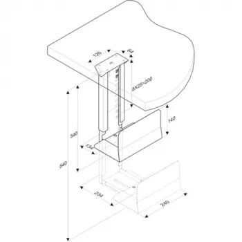 ROLINE Secomp CS-10 - Holder for Systemeinheit - Black (17.03.1127)