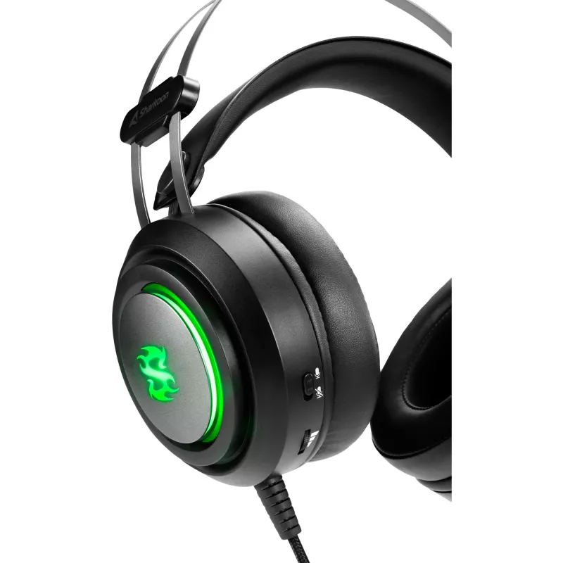 Sharkoon Skiller SGH30 Headset Wired headband Gaming Black