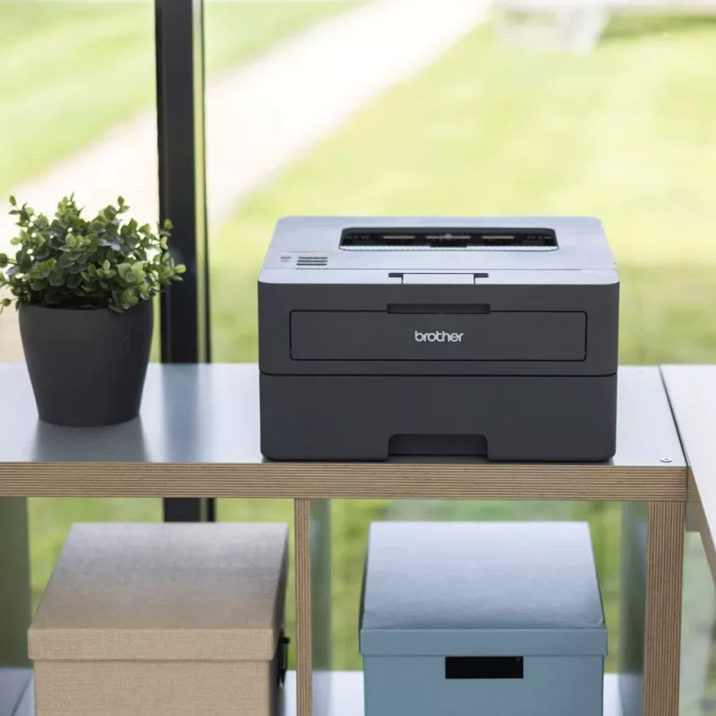 Brother HL-L2445DW wireless laser printer, Laser, 1200 x 1200 DPI, A4, 32 ppm, Duplex printing, Black