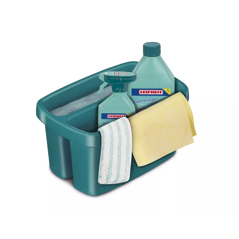 Bucket Leifheit Combi Box 1052001 with integrated wringer and ergonomic handle
