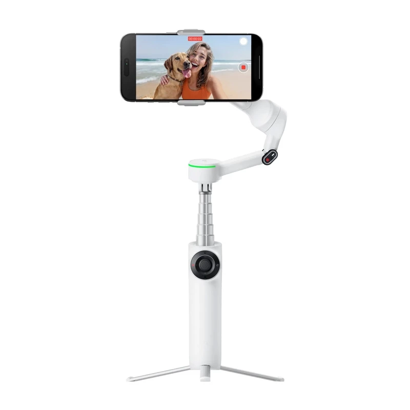 Insta360 Flow 2 Pro AI Tracker Stabilizer Bundle (white)