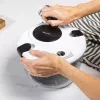 Salter salad spinner BW13899EU7 5 L capacity, BPA-free plastic bowl and basket