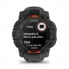 Garmin Instinct 3 Solar GPS Smartwatch 1.3 inch MIP 176x176 Touchscreen Black
