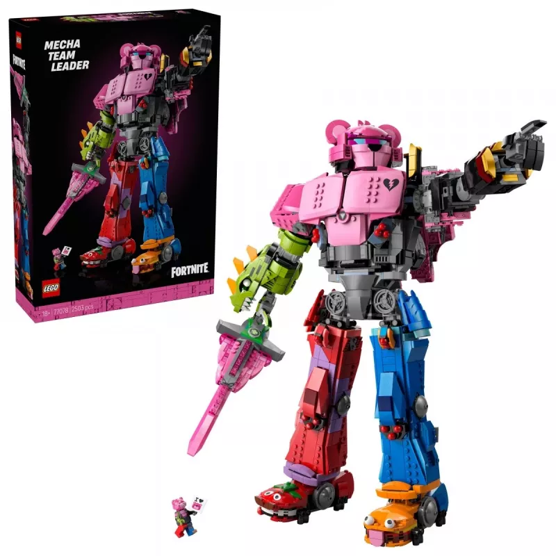 LEGO building set Team Leader Mechs 77078 — Fortnite, 2503 pieces, 1 minifigure, 450 mm mech height