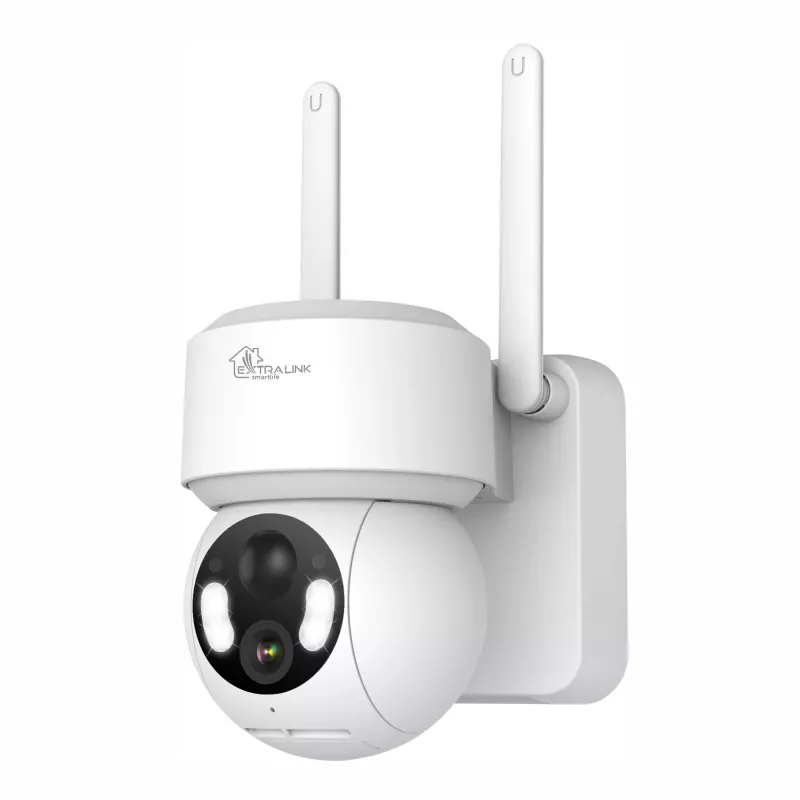Extralink Outdoor camera Smart Life SolarEye Pro wireless, 2.5K, WiFi, 5200 mAh battery, IP65