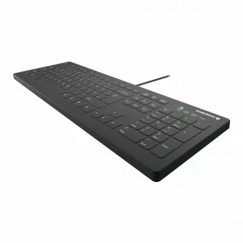 Keyboard CHERRY AK-C8112 Medical USB QWERTZ German Black White Full-size