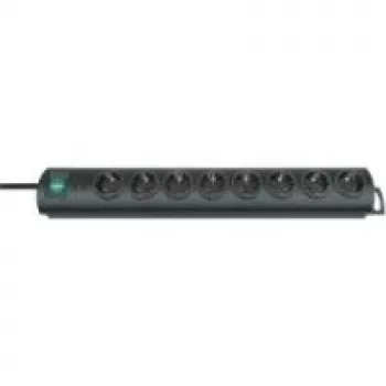 brennenstuhl Power Strip Primera-Line, 8-way,black (1153300128)