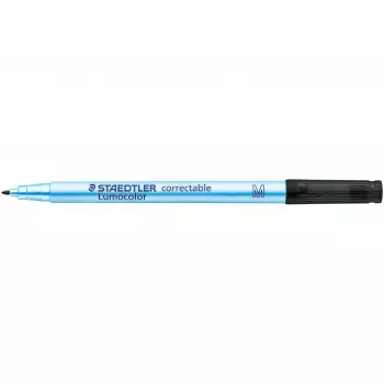 Marker Staedtler Lumocolor Correctable 305 M-9 Fine tip Black