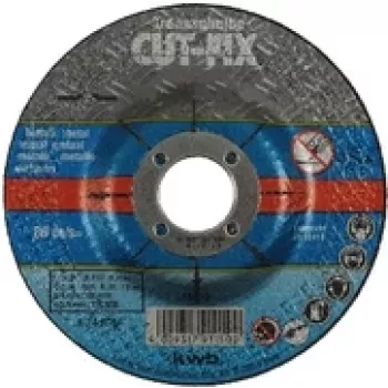 Cutting disc kwb 791750 Flat centre for Metal Sheet metal
