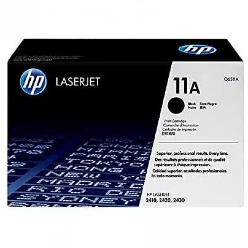 HP Q6511A Original Toner Cartridge 11A [Laser, Black]