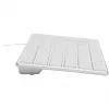 Keyboard Speedlink RIVA Slim Metal Scissor White — wired slim scissor-switch keyboard, white
