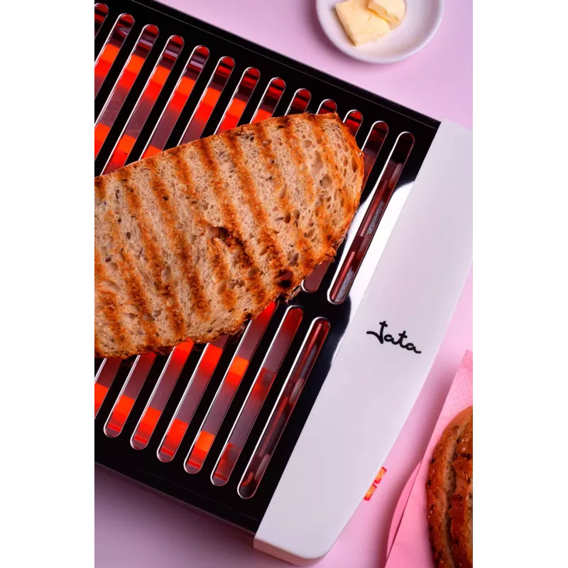 Toaster JATA TT5016 1000 W Grey Stainless Steel