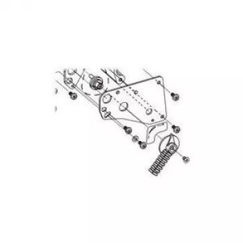 Intermec crank shaft for 501/601XP printers, model 1-040248-02