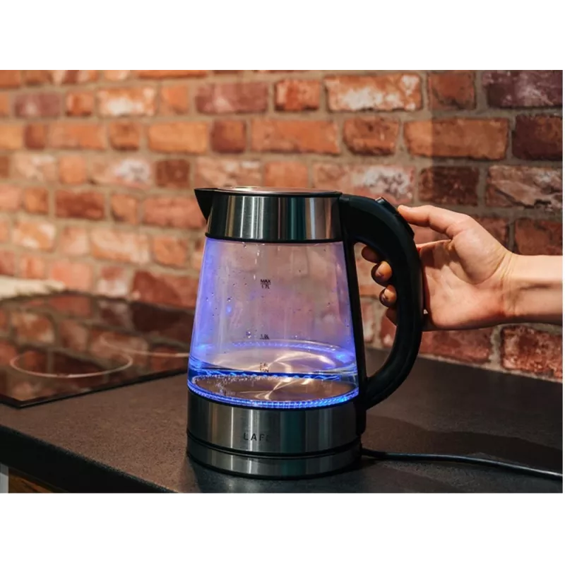 Glass Kettle LAFE LAFCZA47618 — 1.5 L capacity, 100% recyclable