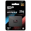 microSDXC flash memory card Silicon Power Hypera 256 GB — Class 10, UHS-I U3, V30, A1, read 880 MB/s, write 700 MB/s