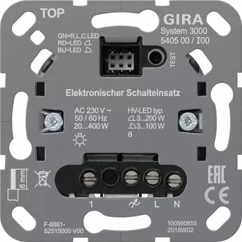gira S3000 switching insert module 540500 for electrical switch systems