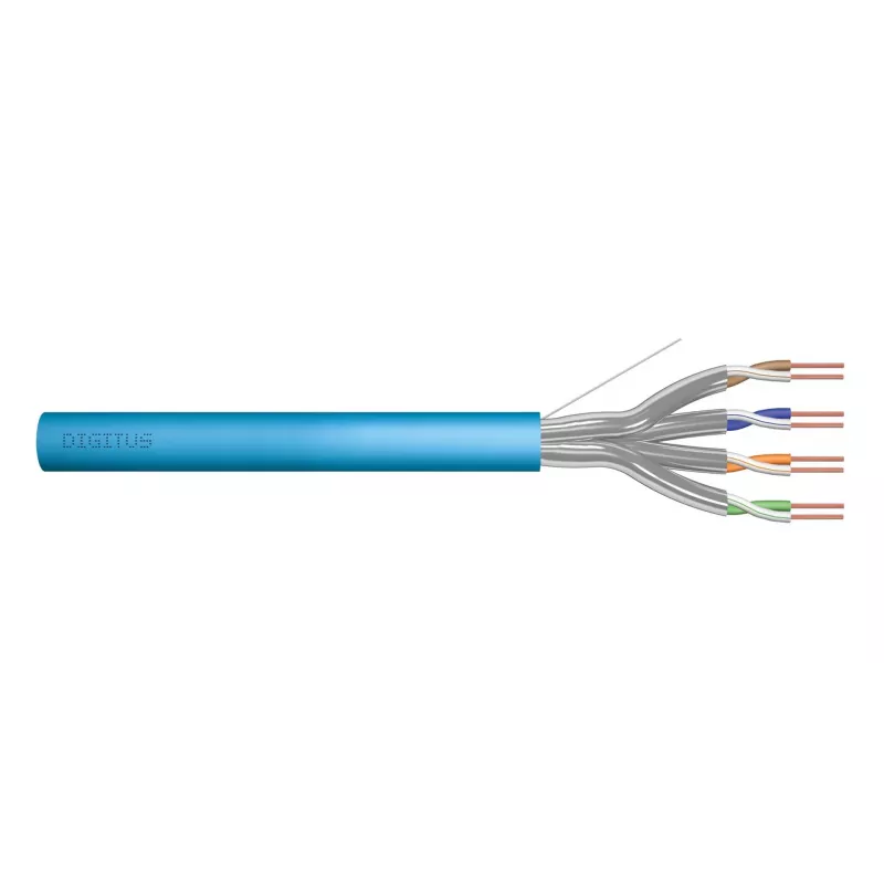 Networking Cable Digitus DK-1624-A-VH-1 RJ45 Cat6a 100m Blue