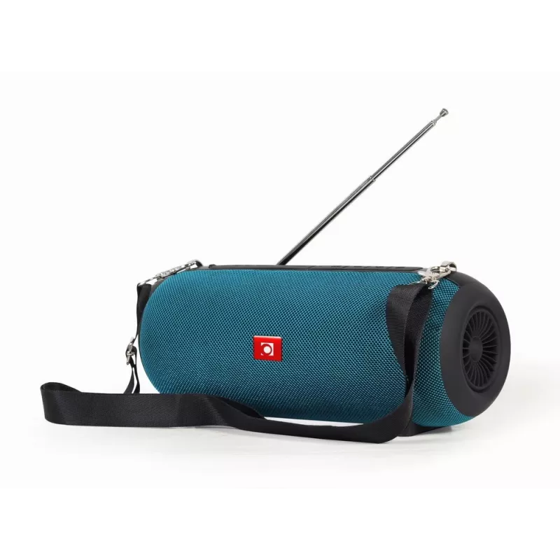 Stereo portable speaker GEMBIRD SPK-BT-17-G — Bluetooth 5.1, 5 W RMS, 1200 mAh, MicroSD, FM, AUX