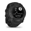 Smartwatch GARMIN Instinct — 45 mm, 3.05 cm (1.2 inch) AMOLED 390×390 Touchscreen, 4 GB, GPS, Silicone Band Black, 53 g