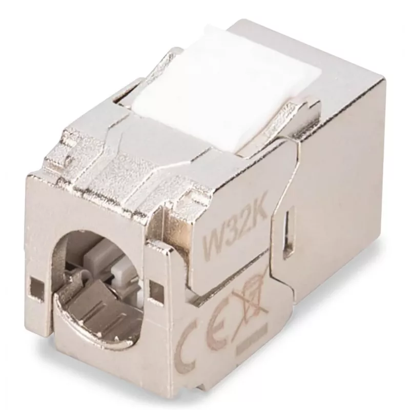 Digitus CAT 6A compact keystone module shielded tool-free mounting connection 24 pcs