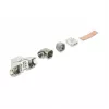 Keystone RJ45 Module DELOCK 90374 Cat.6A 90° Tool-free