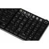 iBOX Aurora K-6 IKGMK6 Mechanical Low-Profile Gaming Keyboard, Wired + RF Wireless + Bluetooth, KRGD Red switches, LED backlight, QWERTY English, Black