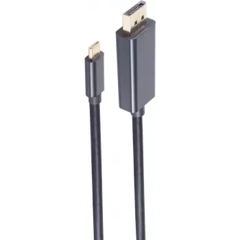 shiverpeaks BS10-62185 DisplayPort-Cable 1,8 m USB Type-C Black (BS10-62185)