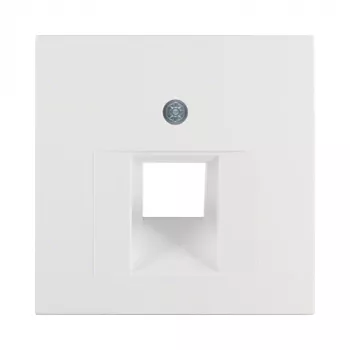 Wall plate / switch cover berker 14071909, white, plastic, conventional design, pack of 10