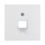Wall plate / switch cover berker 14071909, white, plastic, conventional design, pack of 10