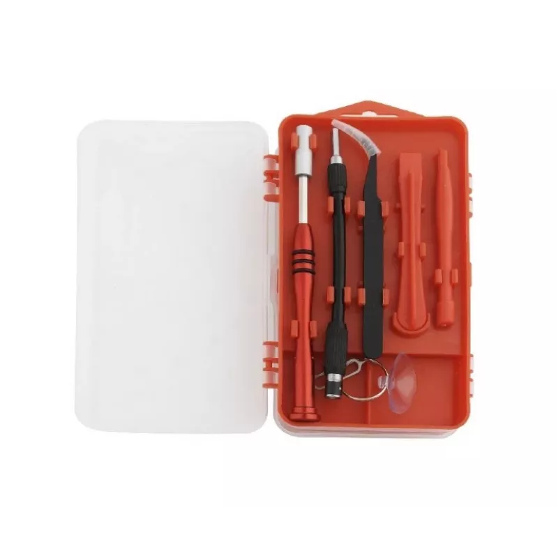 Manual screwdriver set GEMBIRD TK-SD-07 — 90-piece combination screwdrivers and bits, magnetic tips, red carrying case