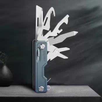 NexTool NE20100 10-in-1 multi-tool knife, khaki
